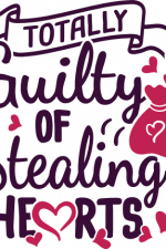 totally guilty of stealing hearts, valentine's day free svg file