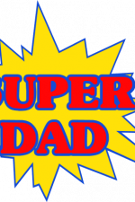 super dad, father's day free svg file