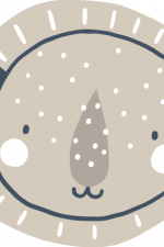 hedgehog, animal, baby boho design free svg file