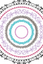 cats decorative circle, pet lover free svg file