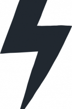 lightning bolt silhouette, thunder free svg file