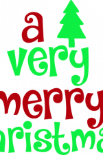 a very merry christmas, tree, holiday free svg file