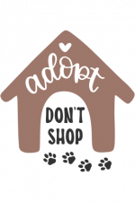 Adopt Don't Shop, Doghouse, Dog Lover Free Svg File