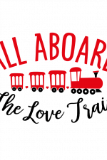 All Aboard The Love Train, Wedding Free Svg File