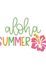 Aloha Summer, vacation Free Svg File