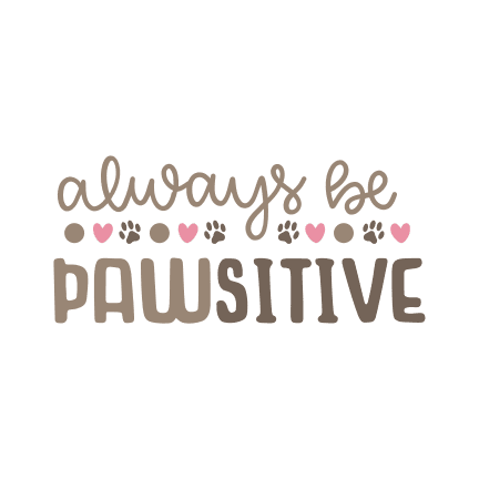 always-be-pawsitive-pet-lover-free-svg-file-SvgHeart.Com