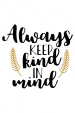 Always Keep Kind In Mind, positive Free Svg File