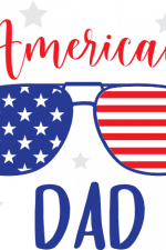 american dad, USA flag sunglasses, 4th of july free svg file