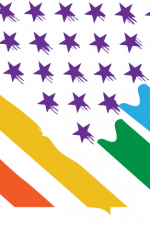 american flag, lgbt pride free svg file clipart image