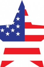 american flag star, USA, 4th of july free svg file