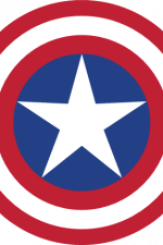 american hero shiled with star free svg file clipart