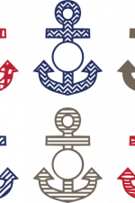 anchor monogram frame bundle, sailor, ship free svg file