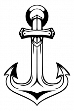 Anchor, shipping port, sailing Free Svg File
