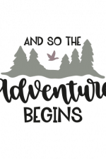 And So The Adventure Begins, summer vacation Free Svg File