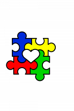 Autism Heart shape, awareness, Puzzle Free Svg File
