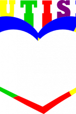 autism love heart, awareness free svg file