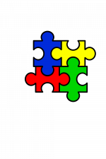 Autism, Puzzle Pieces, awareness Free Svg File