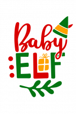 Baby Elf Free Svg File