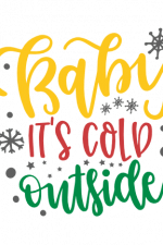 Baby It's Cold Outside Free Svg File