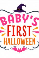 Baby's First Halloween, New Born Free Svg File