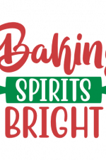 Baking Spirits Bright Free Svg File