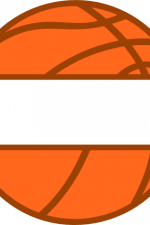 basketball ball split text frame, sport free svg file