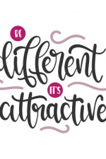 Be Different It's Attractive Free Svg File