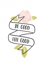Be Good Feel Good Flower Free Svg File