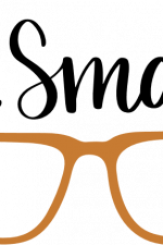 be smart, eyeglasses, inspirational free svg file