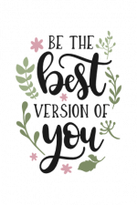 Be The Best Version Of You, Motivational Free Svg File