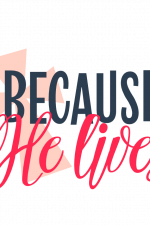 Because He Lives Cross, Easter, Religious Free Svg File