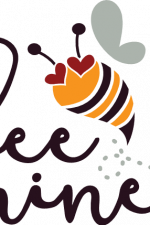 bee mine, valentine's day free svg file