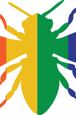 bee, vertical stripes, insect, lgbt pride free svg file