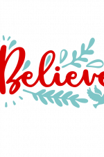 Believe, Christian, Religious Free Svg File