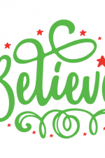 Believe, Faith Free Svg File