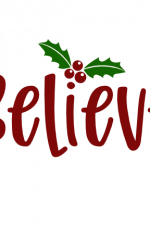 Believe, Faith Free Svg File
