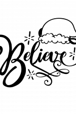 Believe Free Svg File