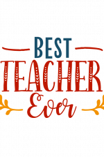 Best Teacher Ever, Teacher's Day Free Svg File