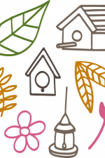 birds elements, decoration free svg file