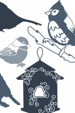 birds nest, decoration free svg file