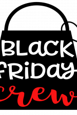 Black Friday Crew, Shopping Free Svg File