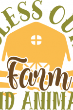bless our farm and animal, barn, farmhouse free svg file