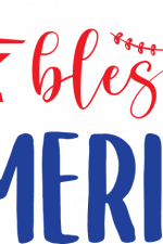 blessed america, patriotic, 4th of july free svg file