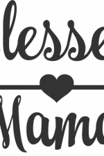 blessed mama, heart with arrow, pregnant mom free svg file