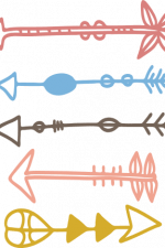 boho design, arrows free svg file