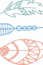 boho design, arrows, leaves free svg file