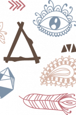 boho design, eye, flower free svg file