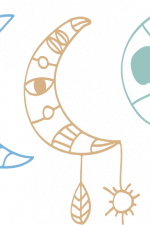 boho design, moon free svg file
