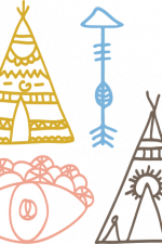 boho design, teepee, arrow free svg file