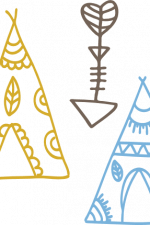 boho design, tent, arrow free svg file